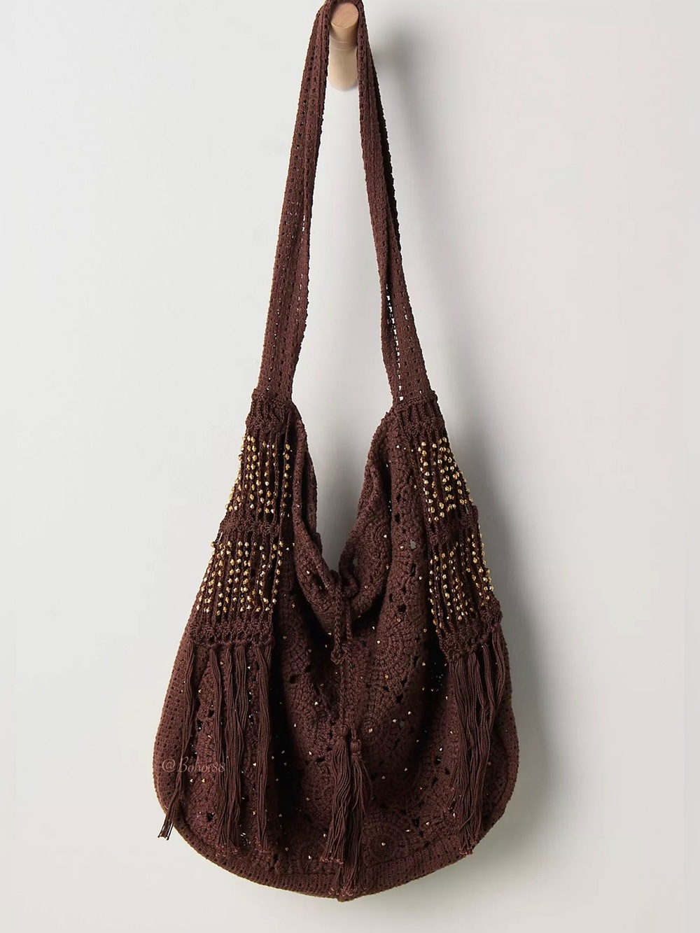 NWT Free People Sunrise To Sunset Crochet Tote - Picture 9 of 12